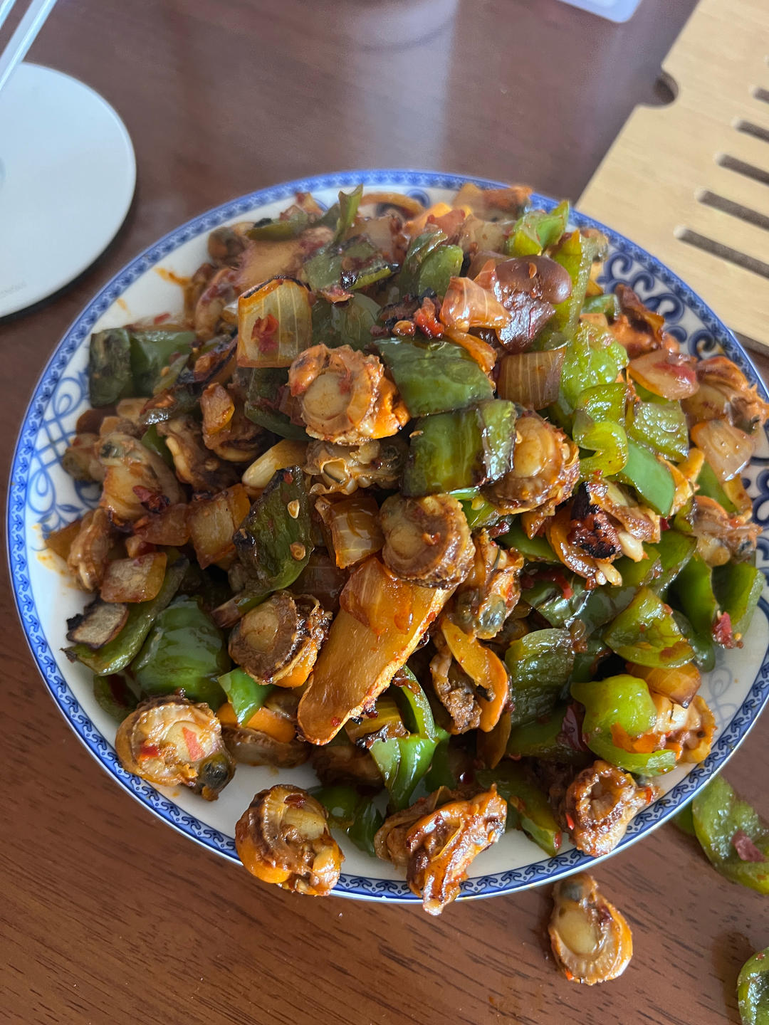 家常小炒扇贝肉