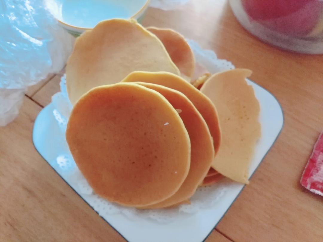 玉米面松饼，早起5分钟搞定，又软又健康