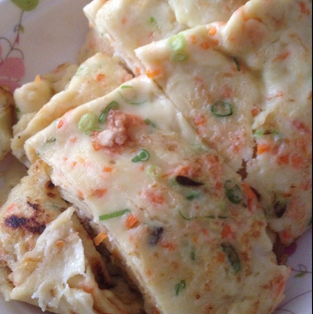 蔬菜鸡蛋饼