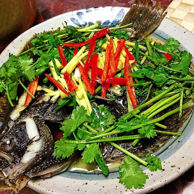 清蒸多宝鱼
