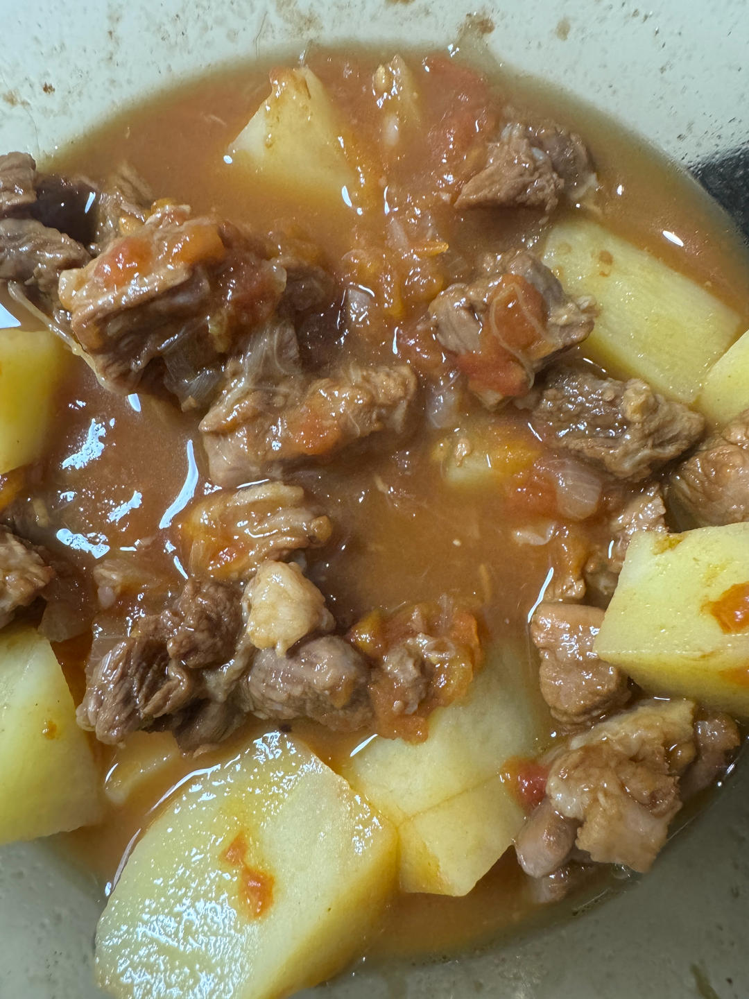 番茄炖牛腩（电压力锅版）