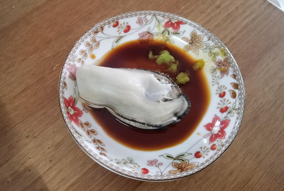 清蒸生蚝