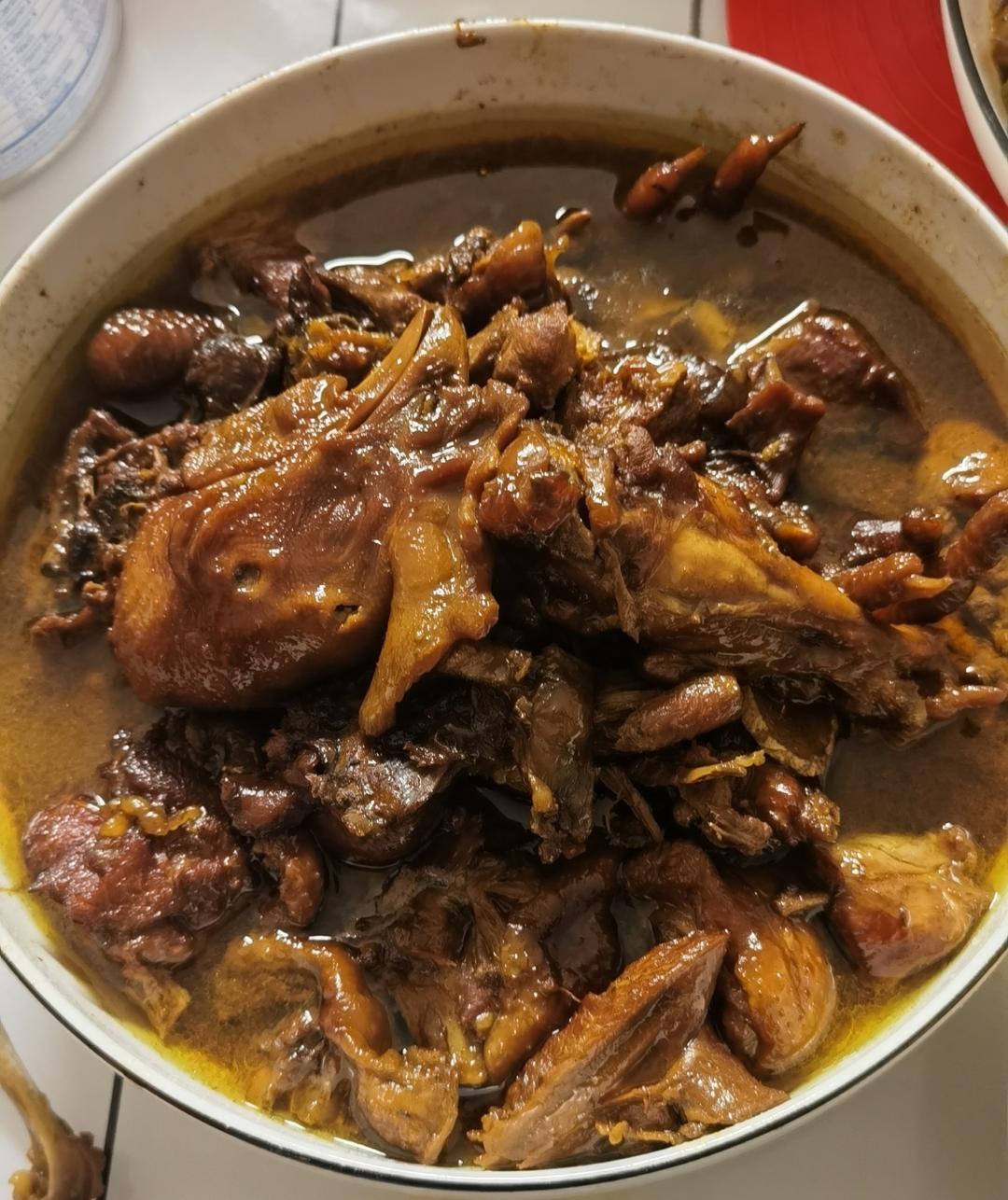 红烧大公鸡