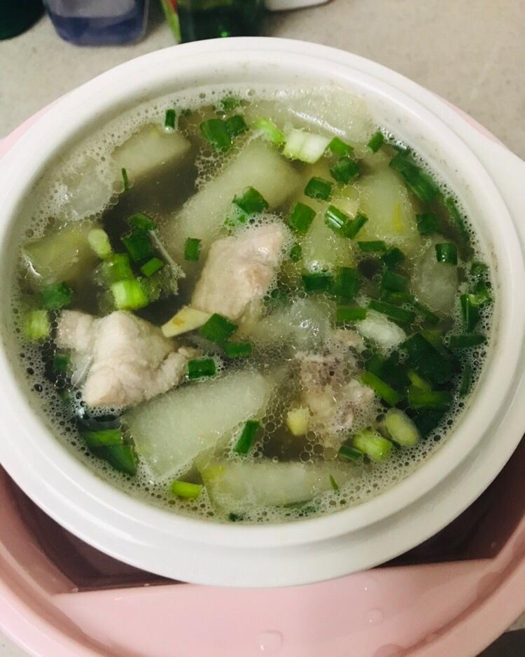 紫琳5做的冬瓜排骨汤