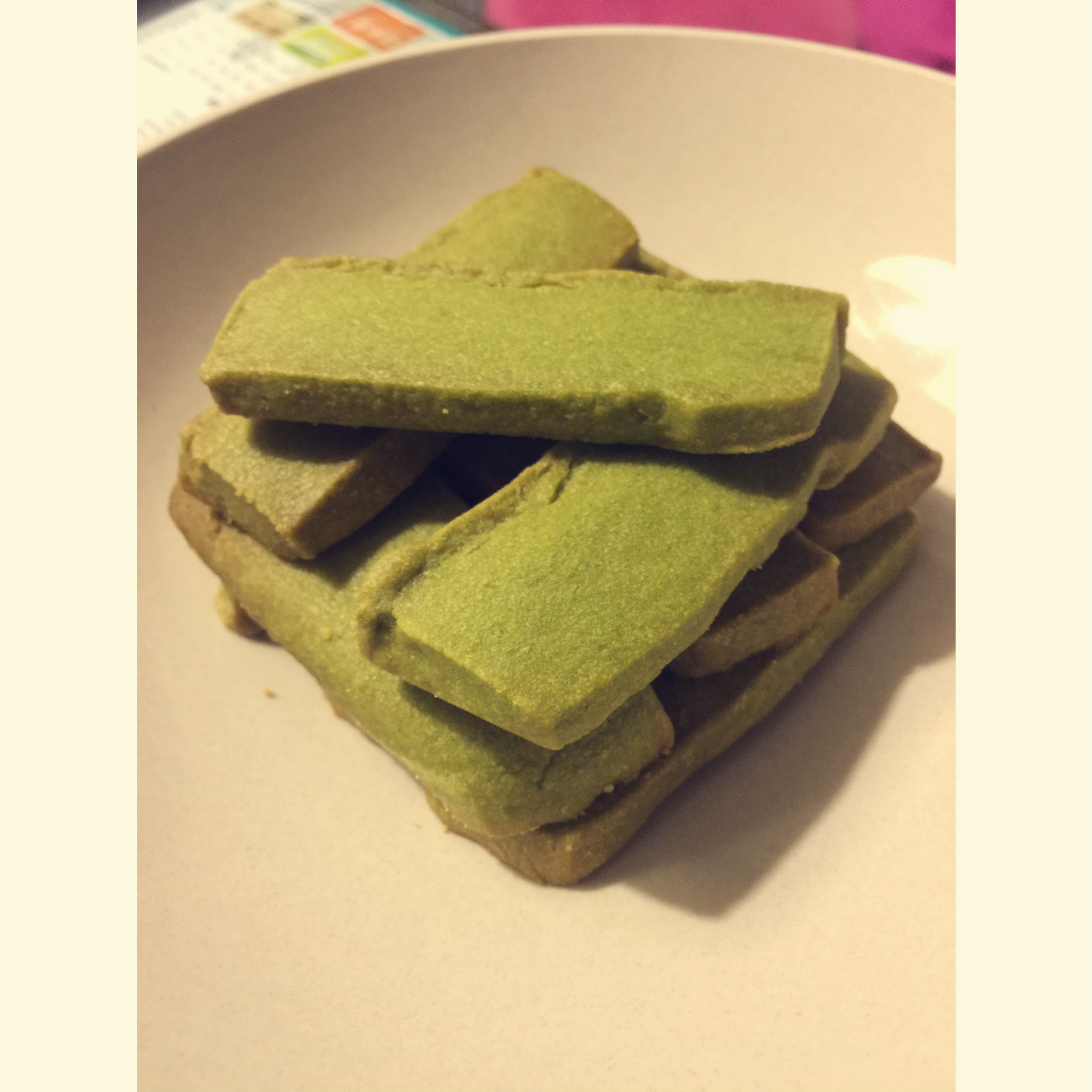 抹茶饼干