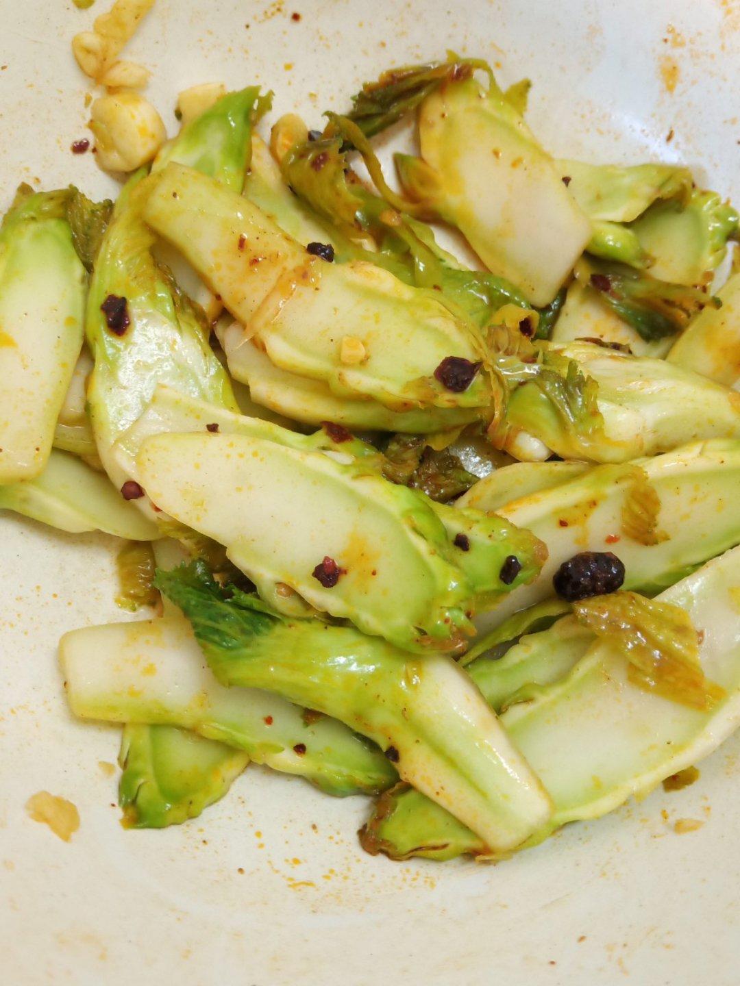 菜魃1974做的辣鲜脆儿菜