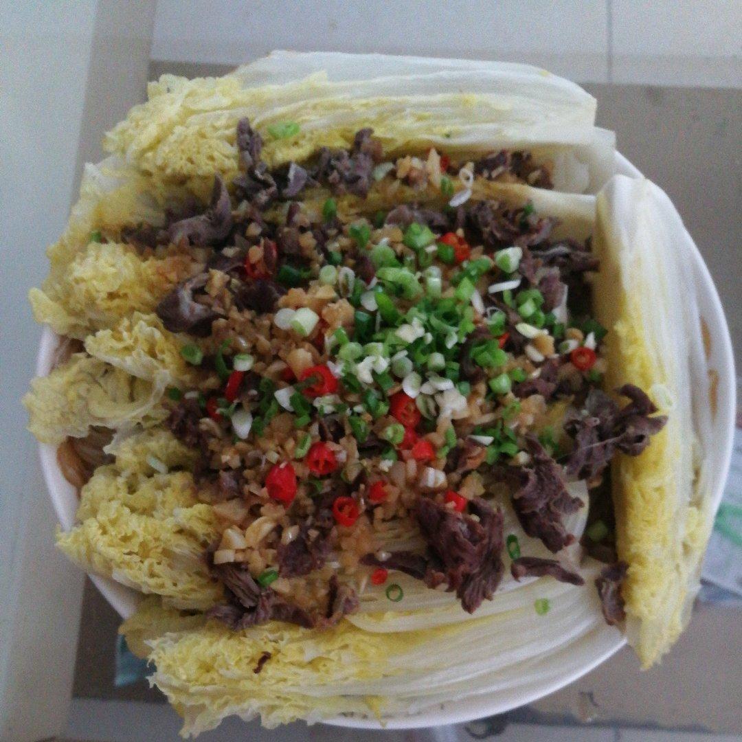 蒜蓉粉丝蒸娃娃菜