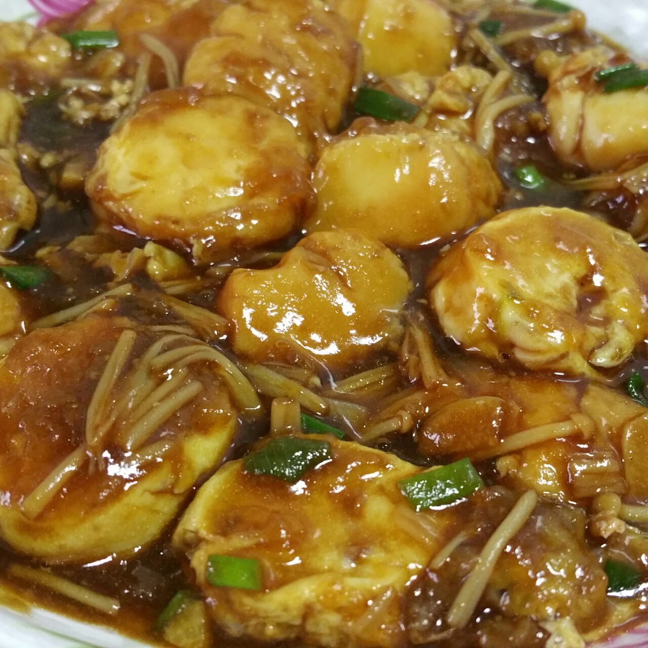 超级下饭菜--金针菇日本豆腐