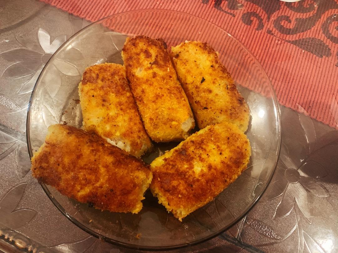 可乐饼 （肉末洋葱土豆饼）