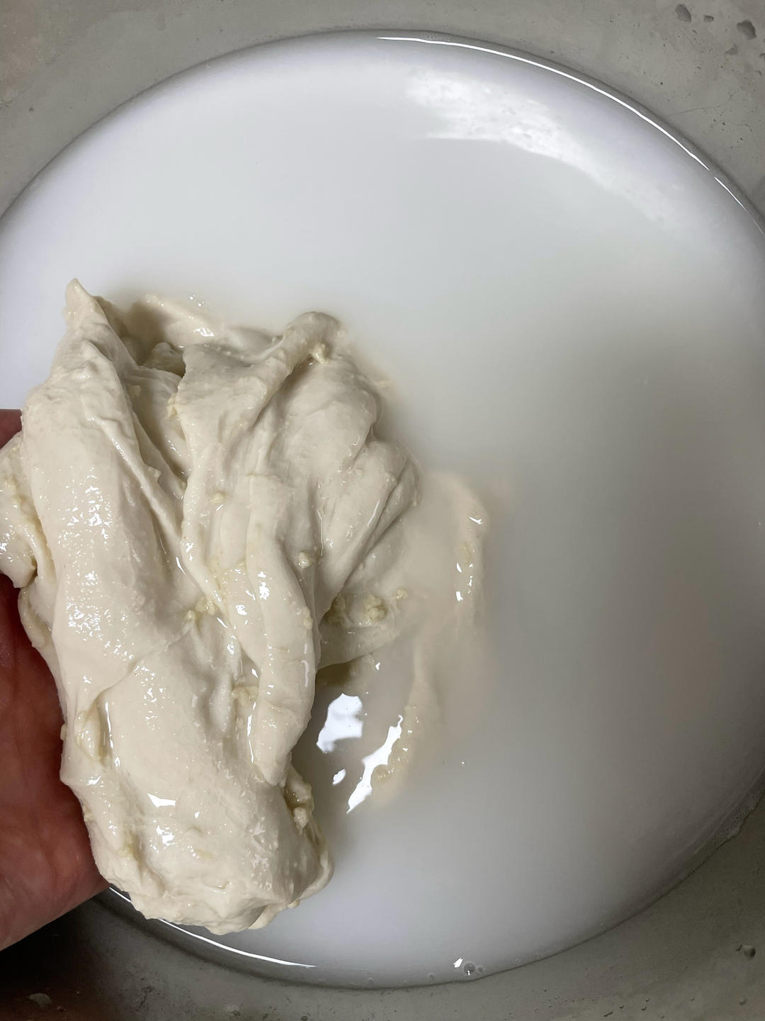 纯奶手撕吐司的做法 步骤1