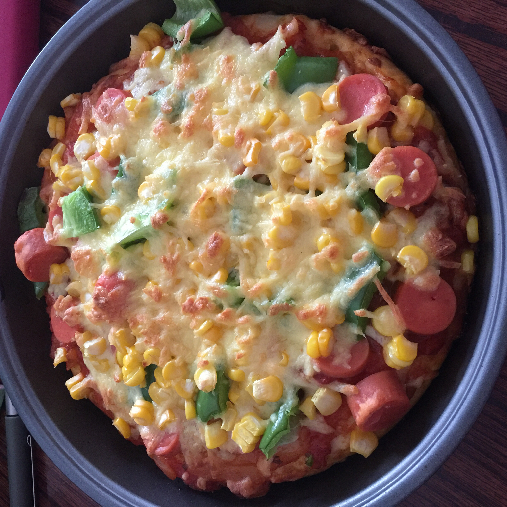 夏威夷pizza（附饼底冷冻法）