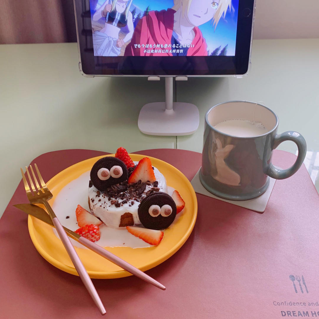 4寸原味戚风蛋糕