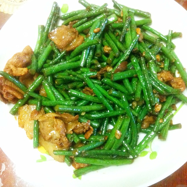 豇豆炒肉