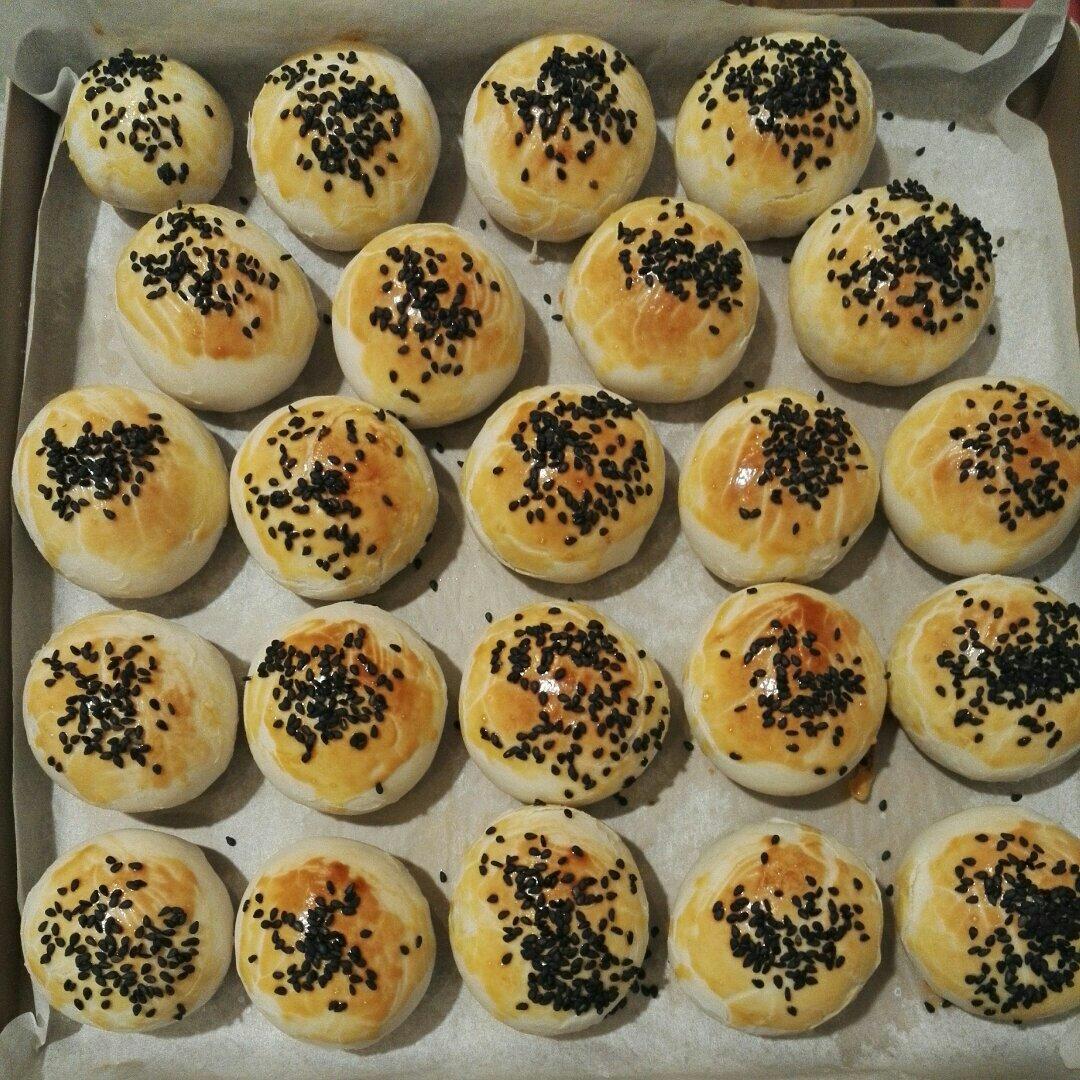 红豆酥饼（附油酥不测漏的办法）