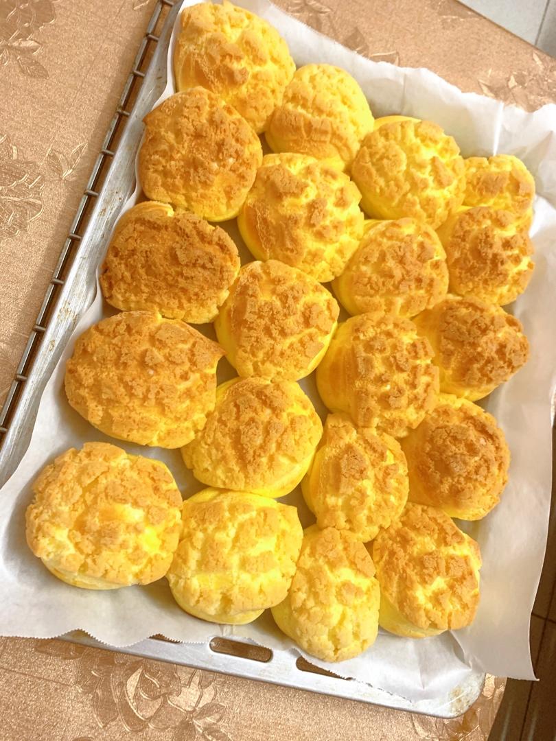 十分美味的酥皮泡芙