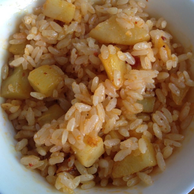 秘制土豆焖饭