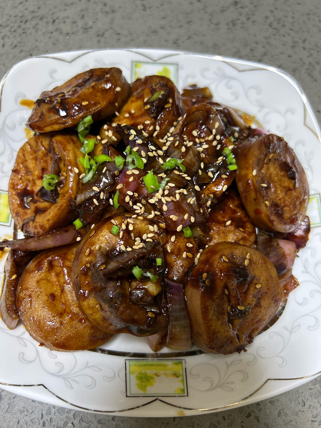 比肉好吃的红烧素鸡