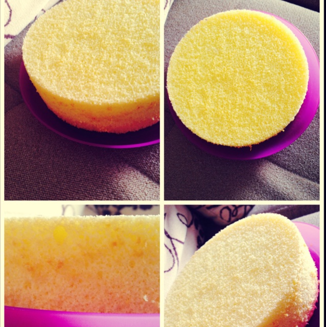 超简单完美戚风蛋糕（6寸2蛋）附打发、翻拌、脱模视频