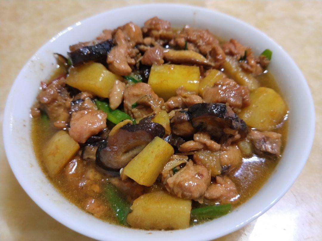 比饭店好吃很多倍的黄焖鸡