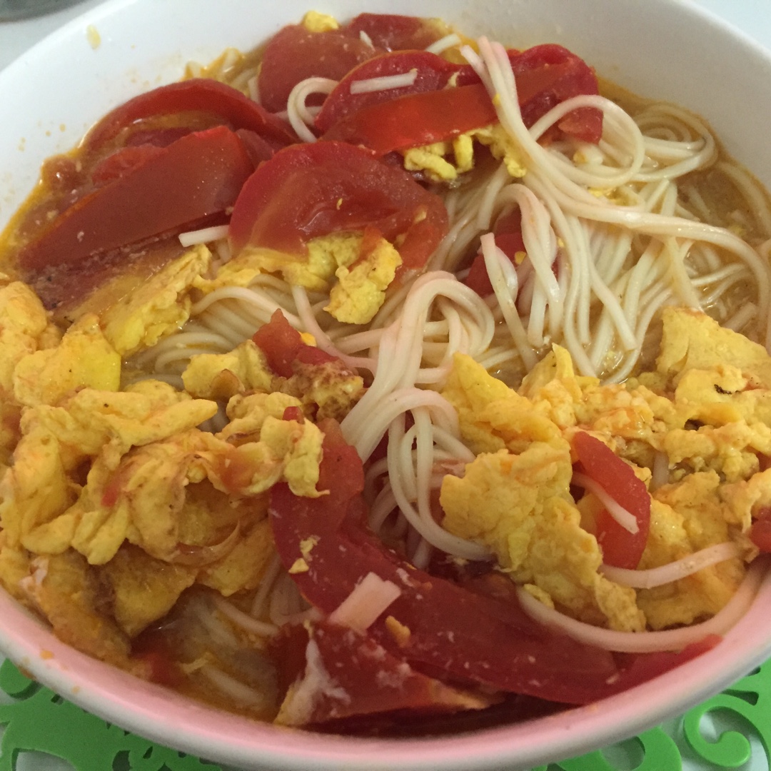 西红柿鸡蛋面