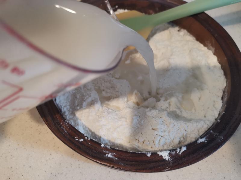 纯奶手撕吐司的做法 步骤1