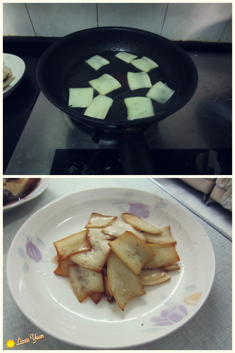 干煎杏鲍菇