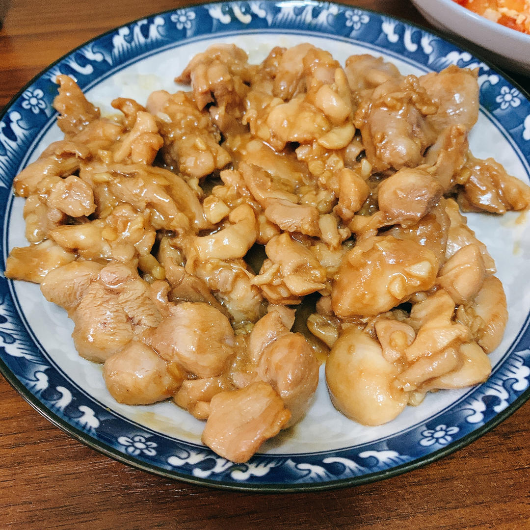 蒜香煎鸡腿肉