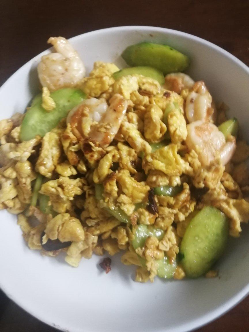 虾仁滑炒鸡蛋