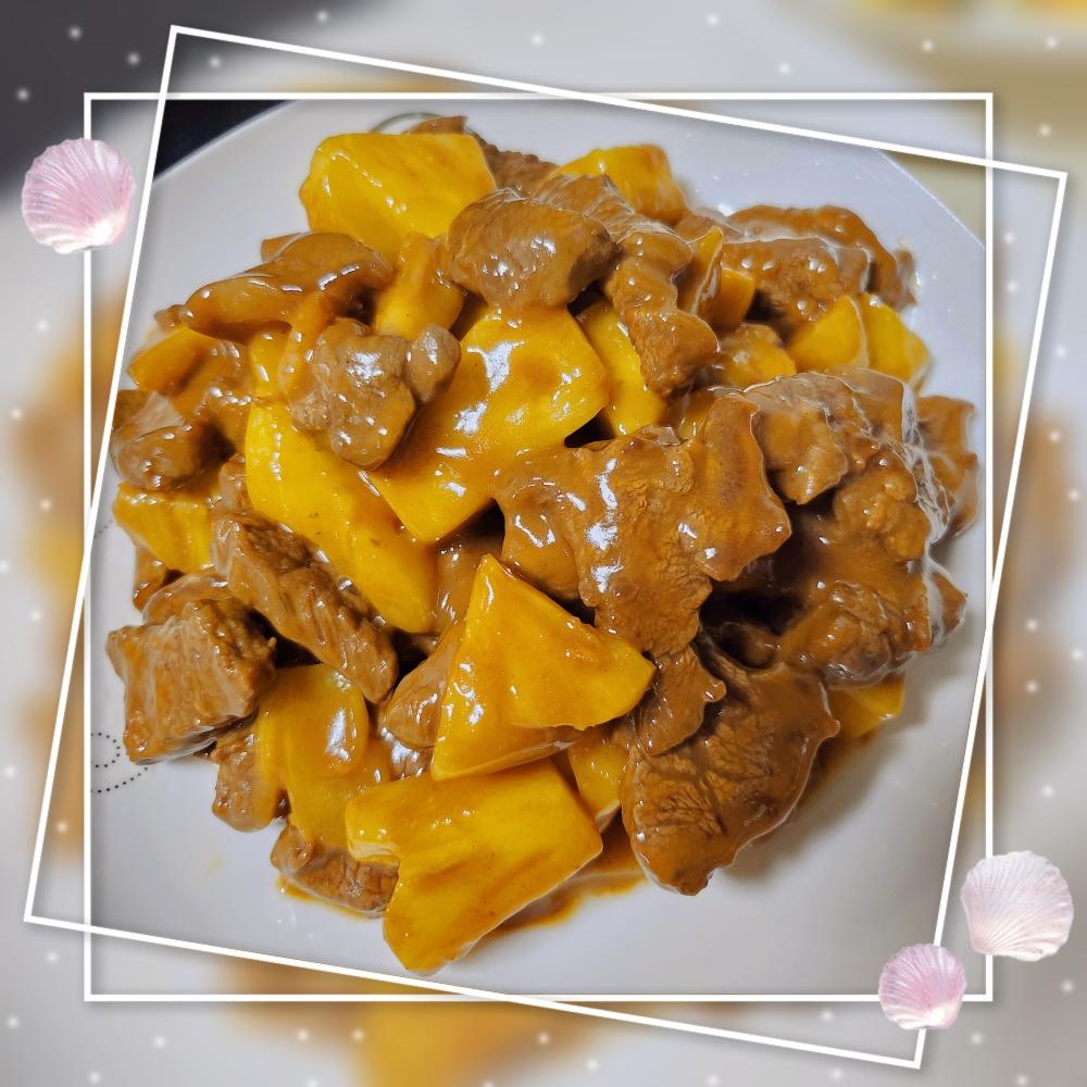 酸甜菠萝炒牛肉