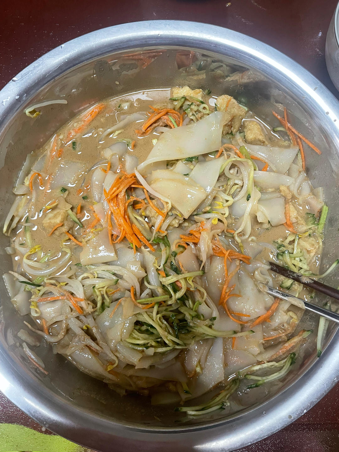 自制面筋，凉皮