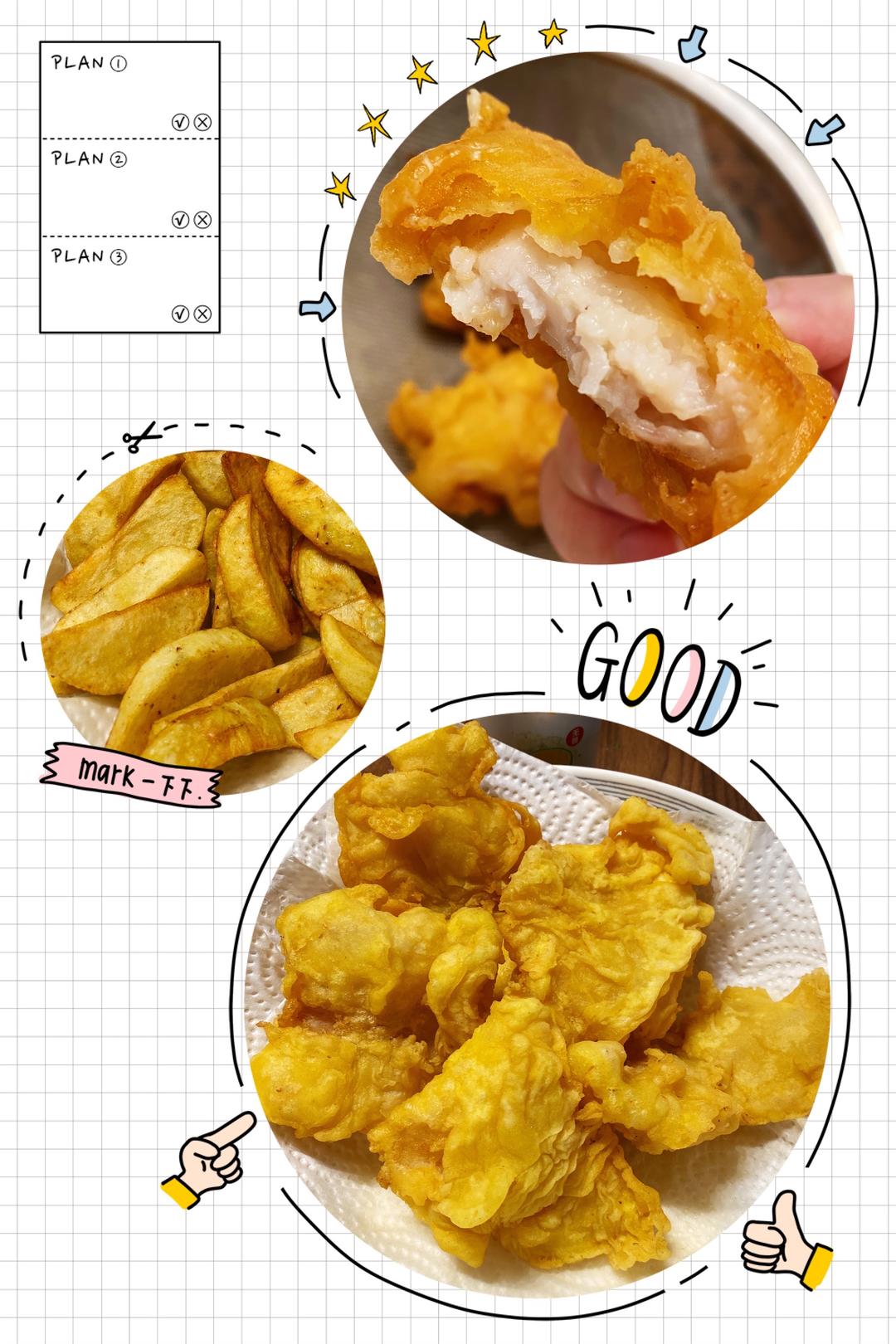 🐟龙利鱼最好吃的做法🐟：炸鱼薯条🍟Fish and chips的做法