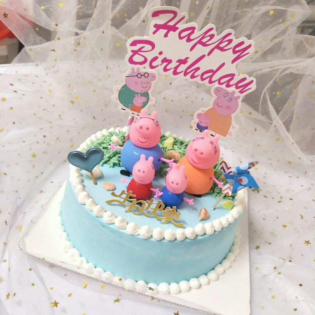 小猪佩奇蛋糕