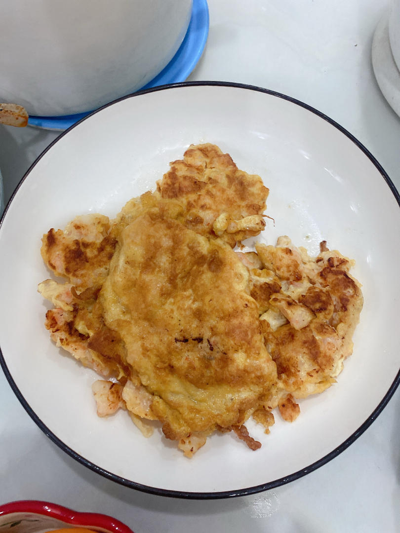 上班族好吃易做的虾饼