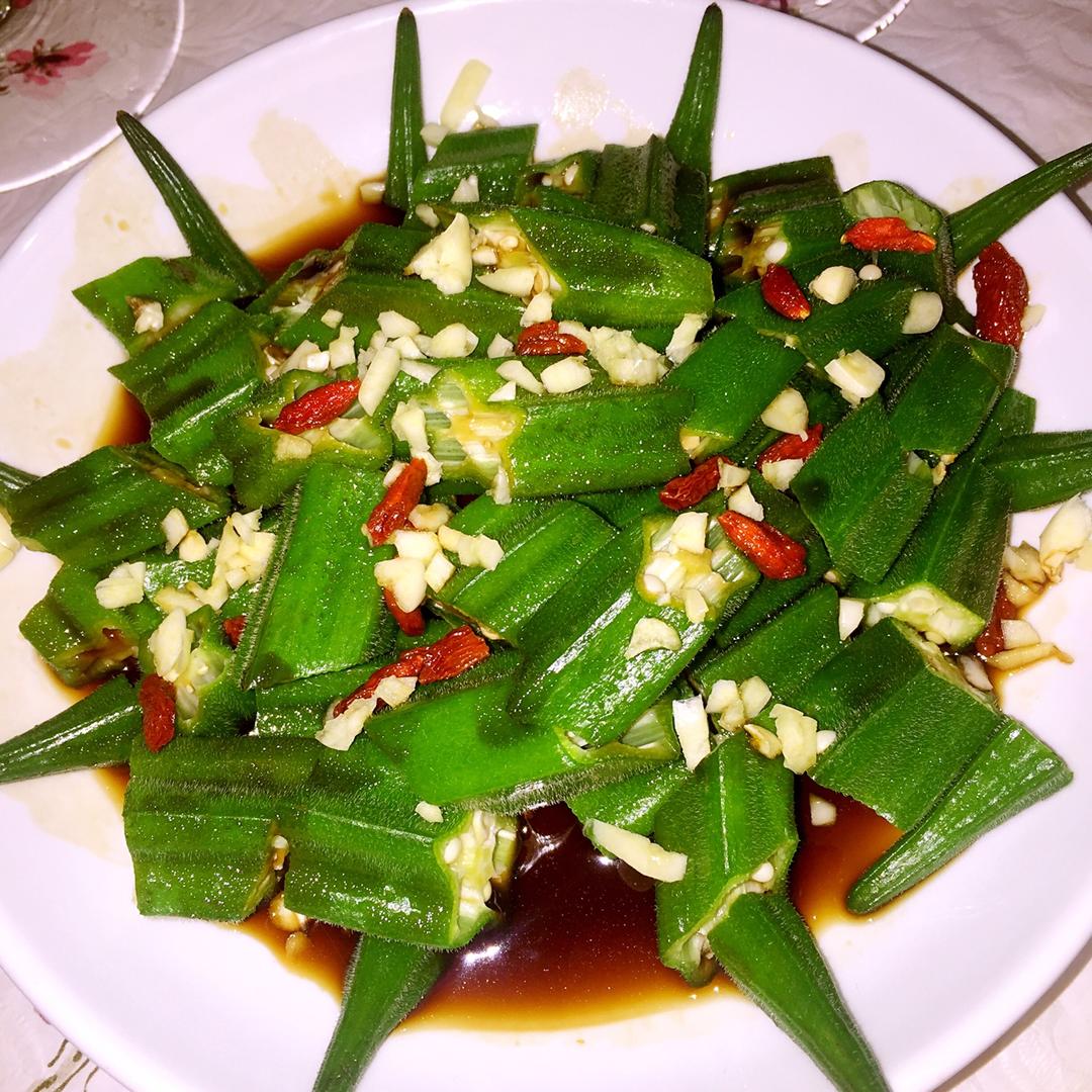 【白灼秋葵】清爽简单