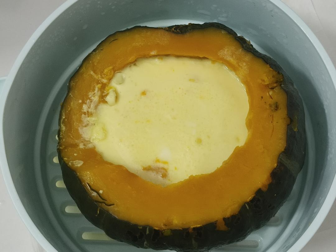 贝贝南瓜蒸蛋的做法 步骤1