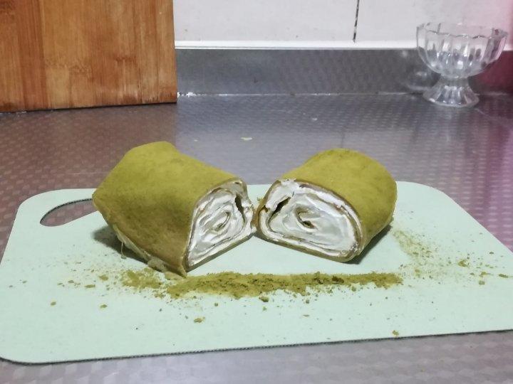 【抹茶毛巾卷】