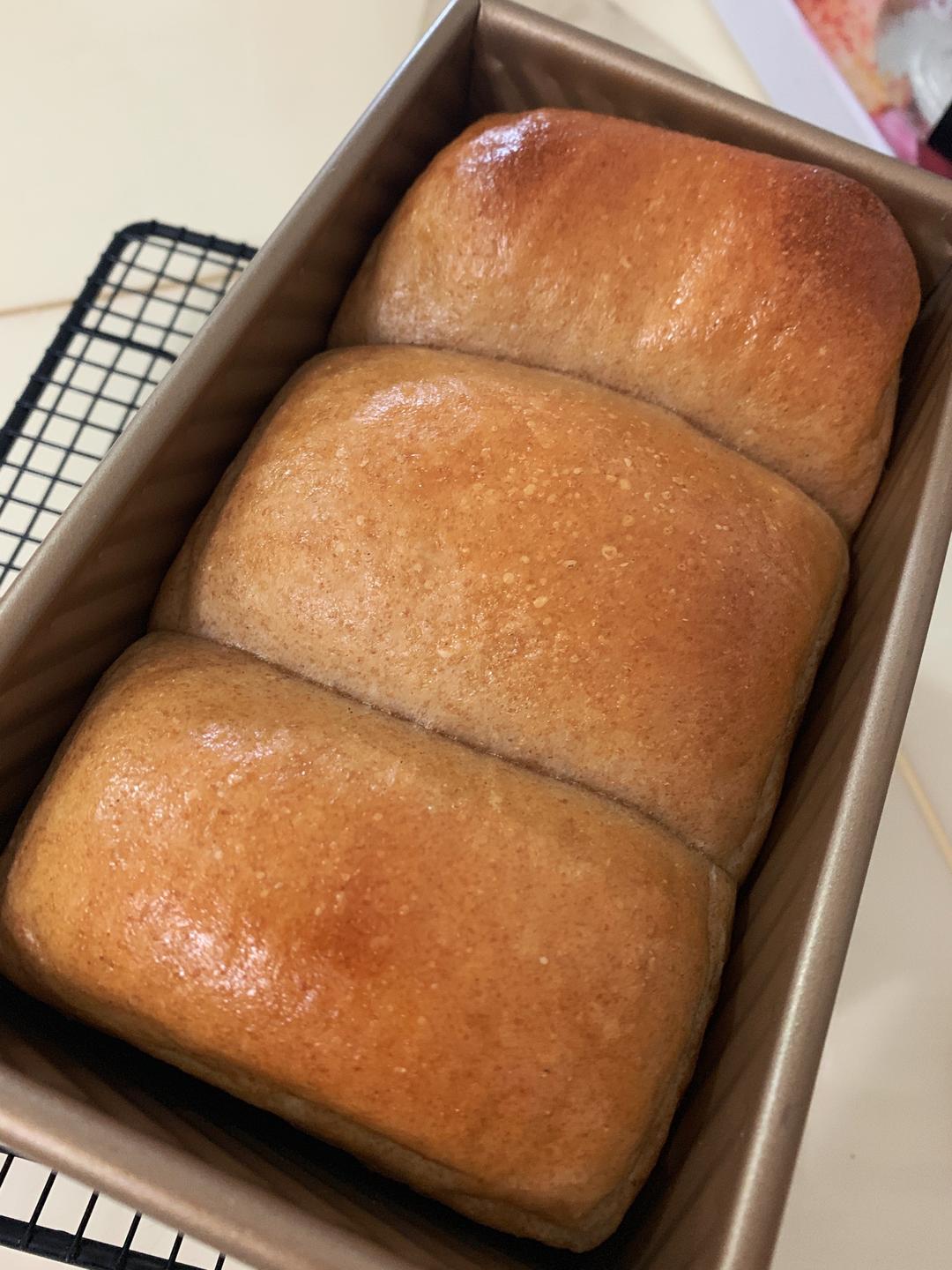 松下面包机 省时省力 全麦吐司 瘦身刚需食谱的做法