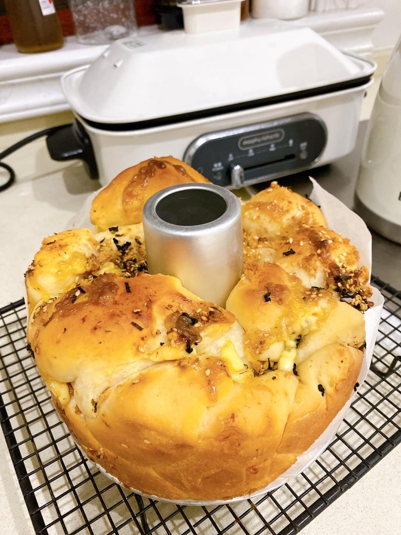 肉松手撕面包—超软会爆浆的面包哟