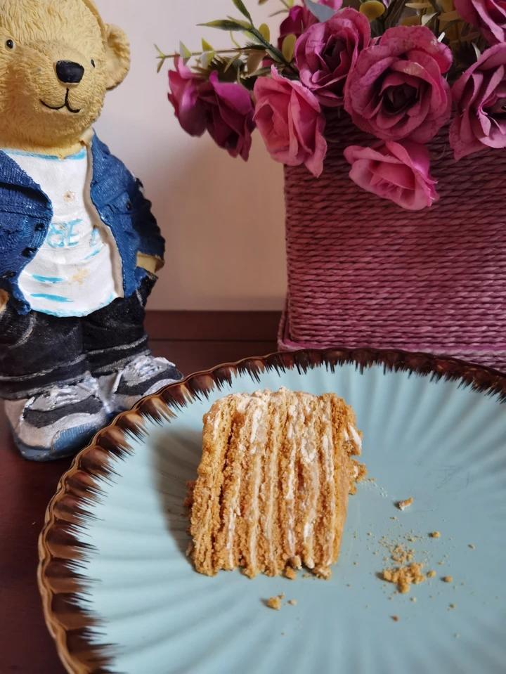 俄罗斯蜂蜜蛋糕   千层蛋糕【又名提拉米苏】