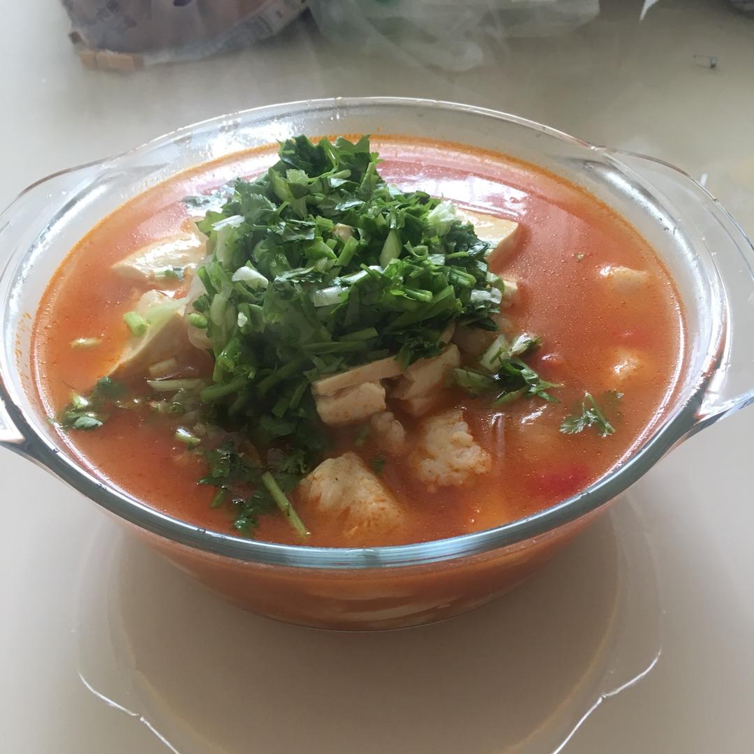 龙利鱼豆腐煲