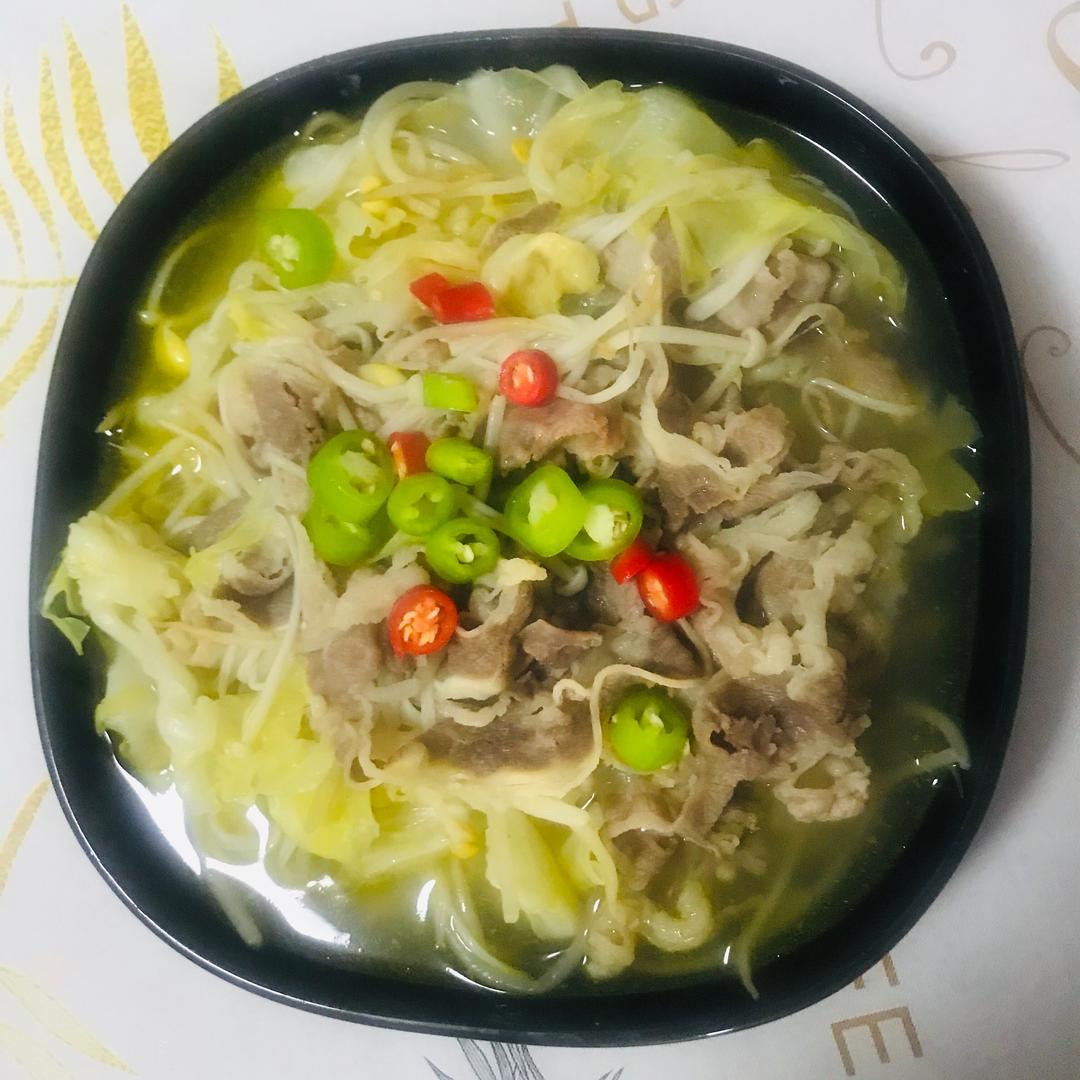 快手菜-口味捞酸汤肥牛的做法