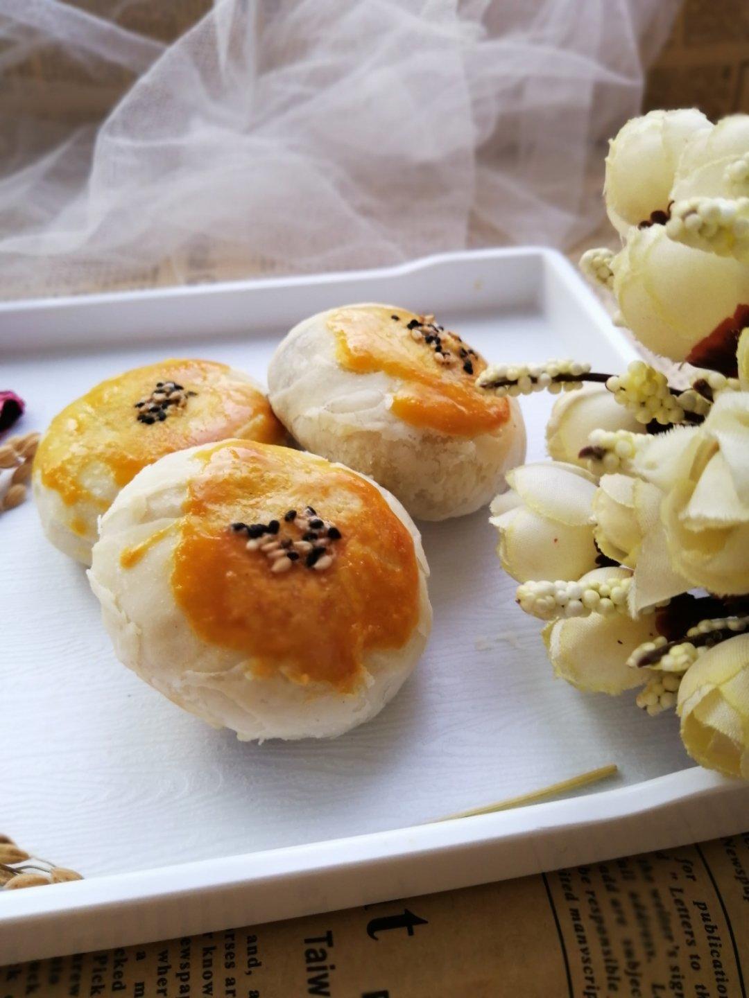 红豆酥饼（附油酥不测漏的办法）