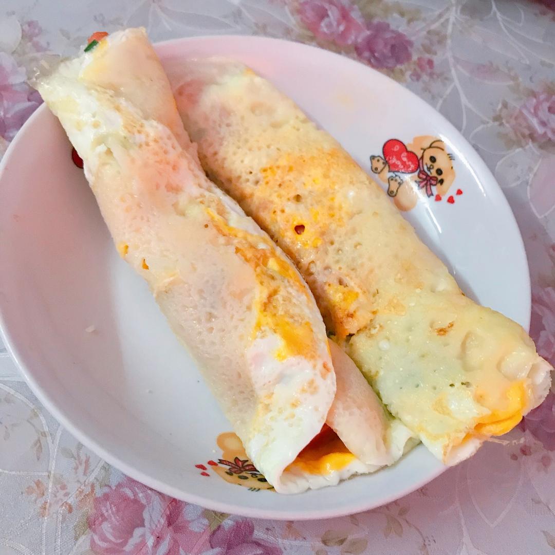 蛋饼（快手版适合当早餐）