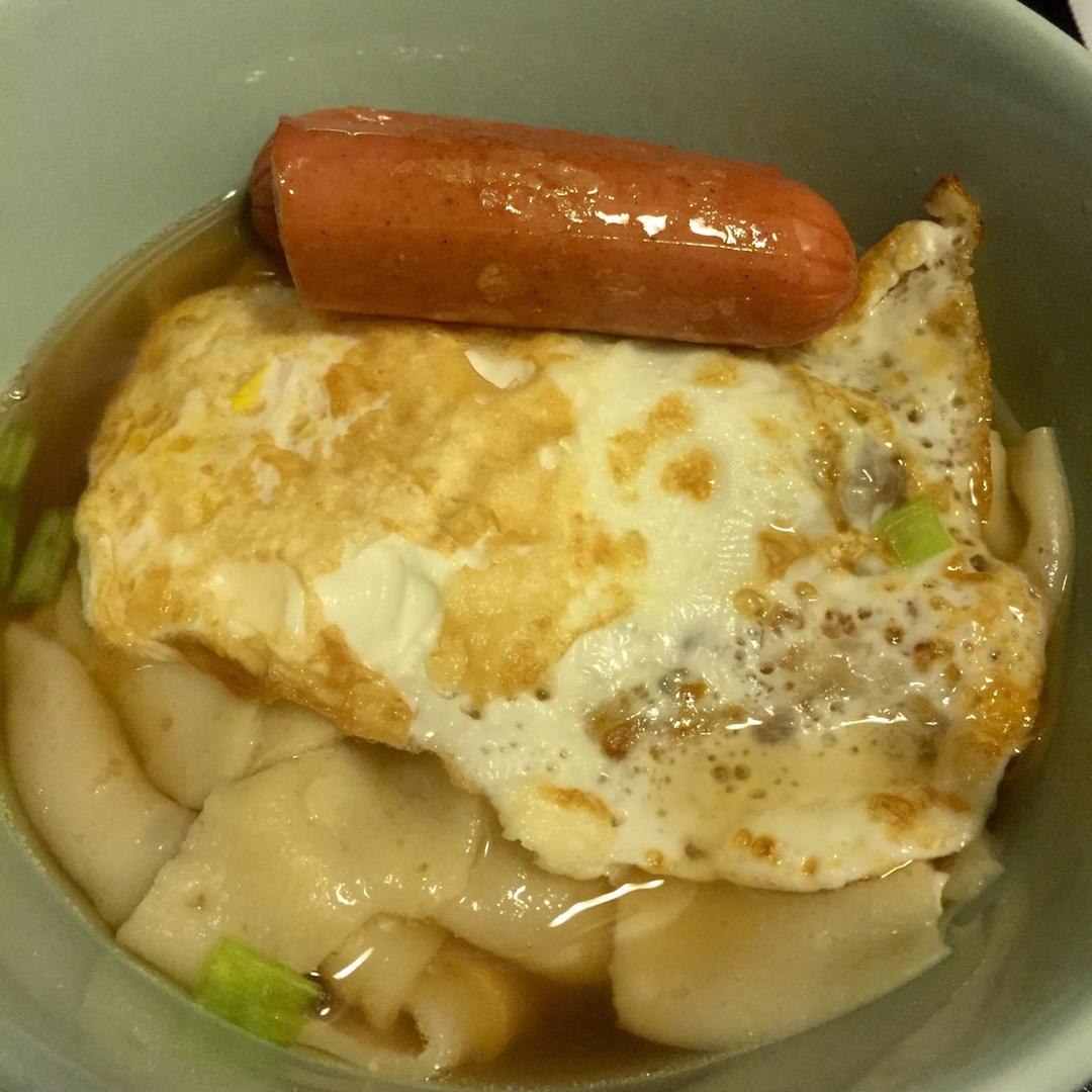 番薯淀粉鸡蛋面