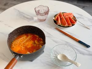 蔬菜汤/超鲜美西红柿蘑菇豆腐汤的做法 步骤9