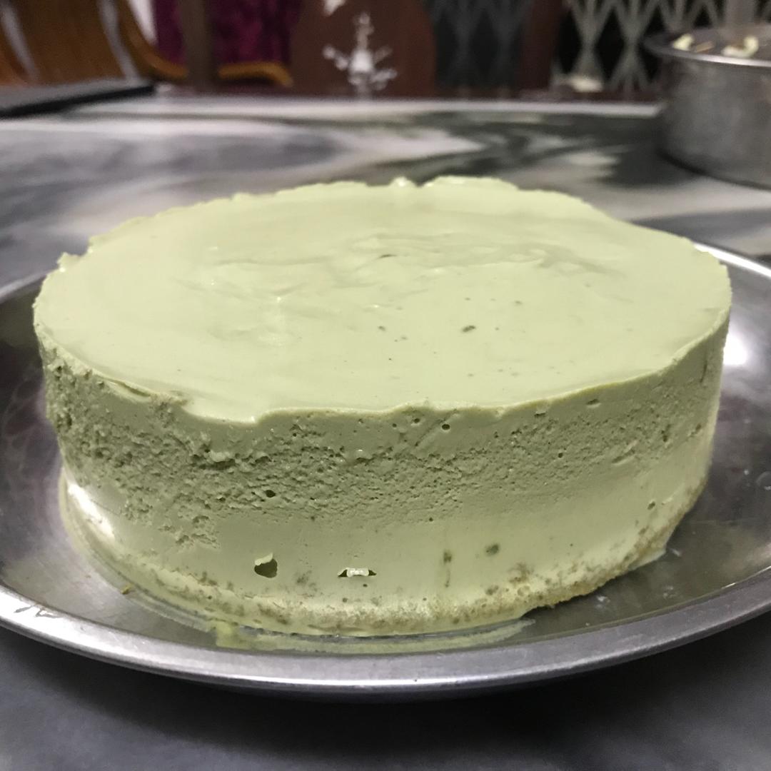 抹茶双享慕斯