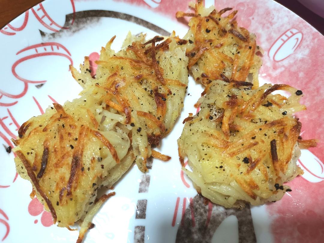香煎土豆丝饼（超简单）