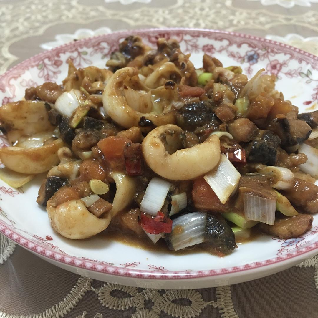 香菇墨鱼仔（章鱼仔）