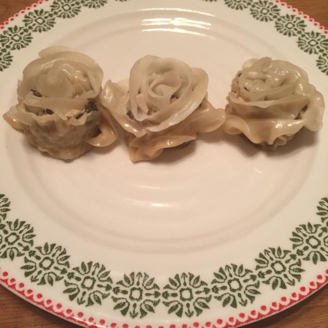 玫瑰花饺子