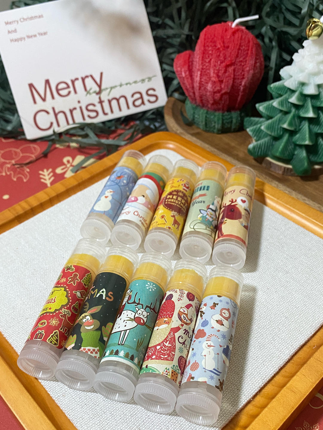 超级滋润的天然蜂蜡润唇膏